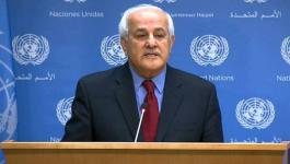 منصور: رسائل ستوجه للأمم المتحدة تتضمن انتهاك الاحتلال بحق المقدسات