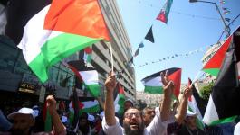 مهرجان في نابلس نصرةً للقدس ورفضاً لإجراءات الاحتلال بحق المسجد الأقصى