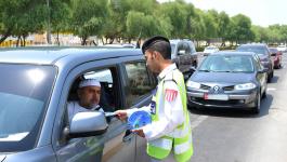 صورة: مخالفة مرورية لسائق مُسرع في دبي.. شاهد ماذا كتبت له الشرطة؟!