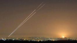 الاحتلال: سقوط صاروخين في غلاف غزة