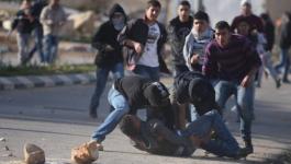 اصابة فتى برصاص الاحتلال في باب الزاوية