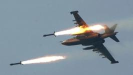 طائرات الاحتلال تُطلق صاروخا صوب مجموعة من المواطنين شرق غزة