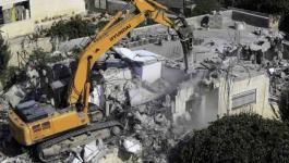 الاحتلال يُخطر بوقف البناء في جدار استنادي شرق بيت لحم