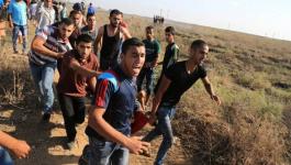 إصابات برصاص الاحتلال قرب حدود 