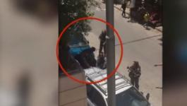 فيديو يوثق كيف تعمد جنود الاحتلال كسر يد مقدسي.jpg