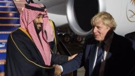 ولي العهد السعودي يصل إلى لندن على رأس وفد كبير