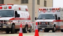 الهلال الأحمر في البيرة يتسلم 6 سيارات إسعاف حديثة