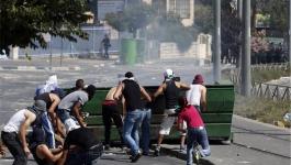 إصابة مواطن بعيار مطاطي أدى لكسر قدمه في القدس