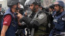 دعم الصحفيين ترصد 84 اعتداءً نفذتها أجهزة الاحتلال والسلطة بغزة والضفة