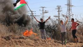 مظاهرة بغزة ضد قرار سلطات الاحتلال تقليص إمدادات الكهرباء.jpg