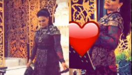 بالفيديو : على غير عادتها ... شاهدوا احلام ترقص في مرة نادرة!