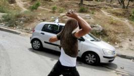 إصابة مستوطنة اثر رشق سيارتها بالحجارة في القدس.jpg