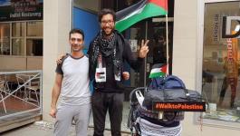 يهودي يمشي من السويد إلى فلسطين تنديدا بالانتهاكات الإسرائيلية.jpg