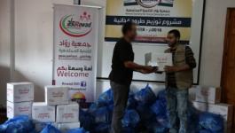 جمعية رواد تعلن عن إطلاق حملة توزيع طرود غذائية