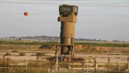 برج المراقبة العسكري يطلق النار تجاه أراضي المزارعين شرق المغازي.jpeg