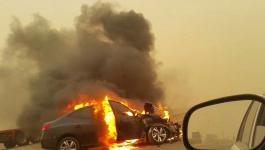 اشتعال سيارة