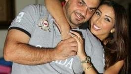 دنيا بطمة وزوجها 