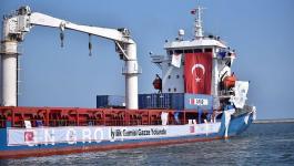 انطلاق سفينة مساعدات إنسانية تركية اليوم نحو غزة.jpg