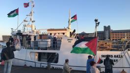 انطلاق أول سفن كسر الحصار من ميناء غزة الدولي غداً الثلاثاء