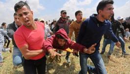 إصابات برصاص الاحتلال شرق غزّة في الجمعة الـ44 من مسيرات العودة الكبرى