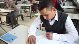 24,400 خريج وخريجة تقدموا لامتحانات وظائف التعليم بغزة