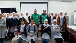 بالصور: الخدمات الطبية تختتم دورة الإسعاف الأولي جنوب قطاع غزة