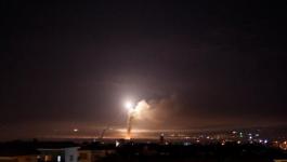 بالفيديو: الدفاعات الجوية السورية تتصدى لقصف إسرائيلي وترد بصاروخ مضاد للطيران