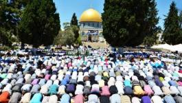 دعوة لإغلاق مساجد القدس والتوجه لخطبة وصلاة الجمعة على بوابات الأقصى.jpg