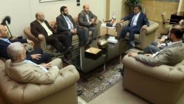 وفد من حماس برئاسة أبو مرزوق يلتقي مدير عام الأمن اللبناني