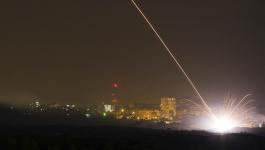 إطلاق صاروخ من غزة صوب موقع 