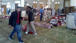 جنين أئمة وخطباء يعتصمون تنديدا بالعمل الإرهابي في مسجد الروضة.jpg