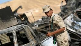 مقتل 7 جنود مصريين بينهم ضابط كبير في هجوم إرهابي بـ
