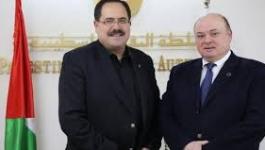 صيدم والشوا يبحثان تداول الجنيه الفلسطيني في المدارس