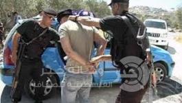 الشرطة الفلسطينية تلقي القبض
