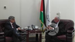 المالكي ووزير خارجيه اسبانيا