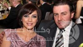 سلاف فواخرجي وزوجها وائل رمضان 