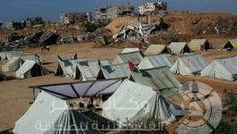 خيم لاجئين_ تهجير فلسطينيين