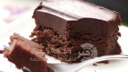كيكة الشكولاتة الباردة 