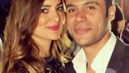 محمد عادل امام وخطيبته شرين 