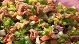 تونة بالخضار