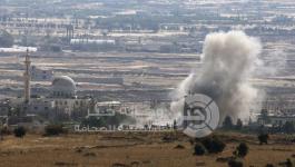 قصف في سوريا 