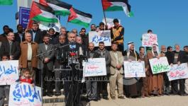 وقفة سابقة في ميناء غزة 