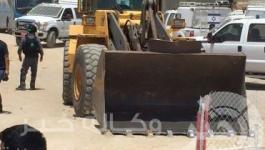 هدم دوار الاسير