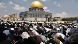 مصلين بالاقصى