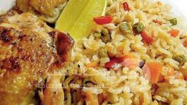 رز بالخضروات