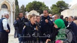 اعتقال سيدة