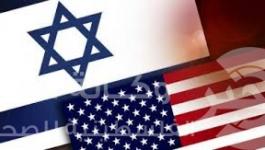 أعلام الولايات المتحدة الأمريكية وإسرائيل 
