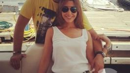 نانسي عجرم وعائلتها 