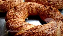 خبز بالسمسم 
