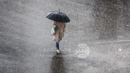 امطار في غزة